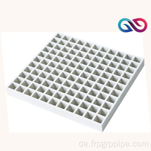 Geformtes Quadratnetz -Bodengrill FRP Gitter